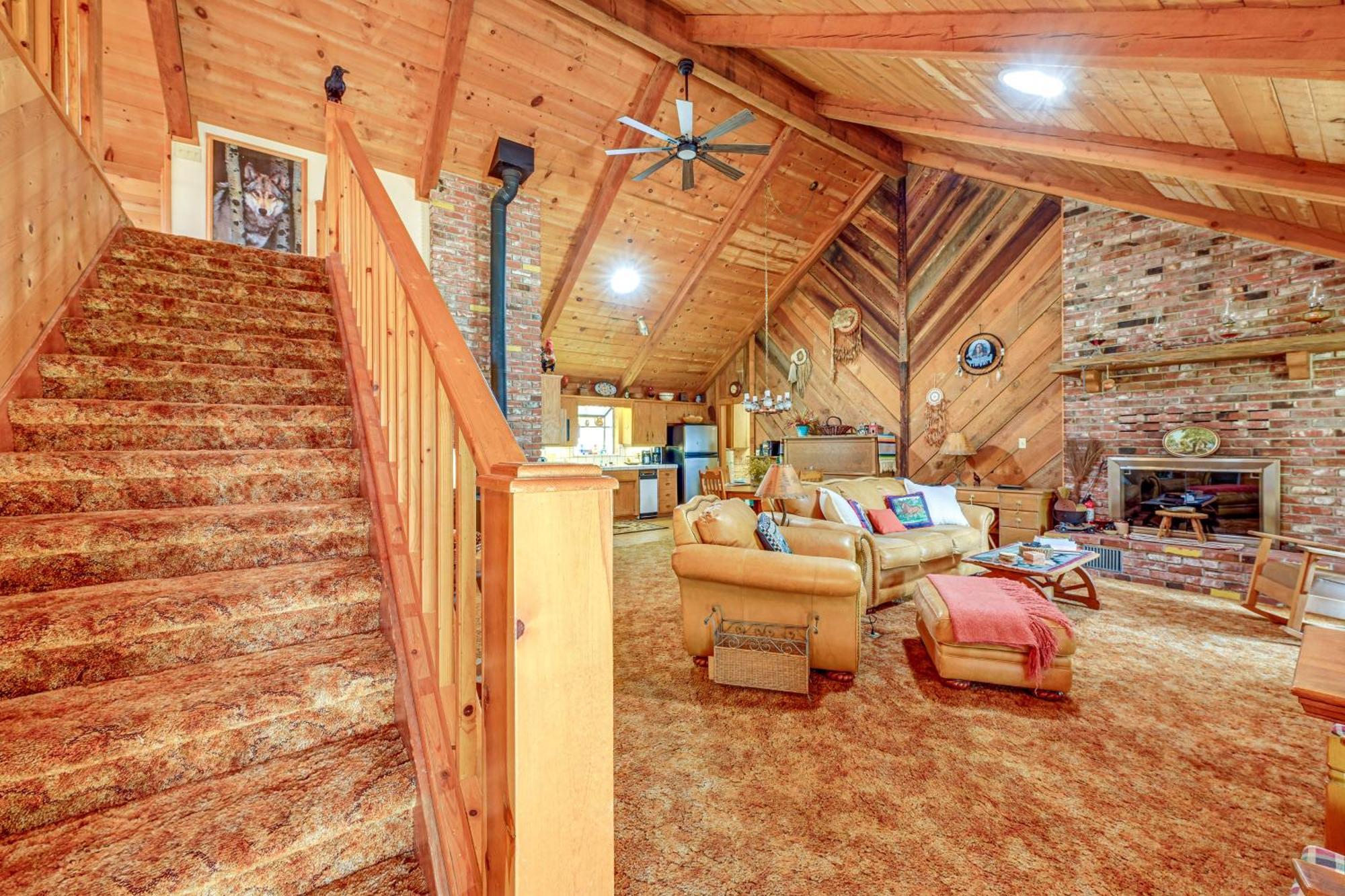 Cozy Family-Friendly Badger Retreat With Fireplace! Eksteriør billede